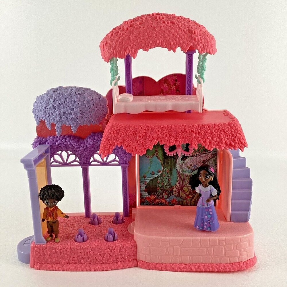 Disney Encanto Isabela Garden Room Playset Figures Doll Antonio Blooming Flowers